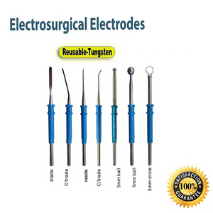 Juego de Electrodos de Diatermia ESU de Acero Inoxidable, 25 Piezas, Electrodos de Cauterización con Aguja, Lápices Electroquirúrgicos de Diatermia, Instrumentos de Radiofrecuencia - Product Image 1