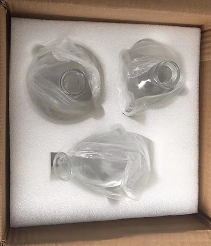 Ensemble transparent de trois pièces [mousse PE + en boîte]