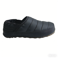 Bottes d'hiver matelassées noires en gros, antidérapantes, légères et confortables, avec semelle isolante, personnalisables OEM/ODM (logo et style)