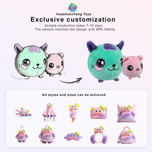 Mainan pemeras hewan boneka lucu kustom mainan boneka hewan lembut pereda stres - Product Image 1