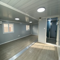 Vente chaude Préfabriqué Petite Maison Conteneur Maisons 40ft pour Villa Vivre Maison de Couchage avec Salle de Bains