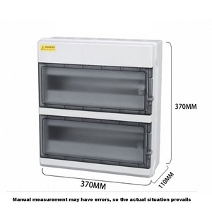 36 Way Custom HV Series IP65 <b>Waterproof</b> Distribution <b>Box</b> 4 to 36 Way <b>Electrical</b> Enclosure OEM Support Distribution <b>box</b> - Product Image 2