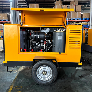 China Suppliers Industrial Mining <b>Towable</b> 10m3/min 8 Bar 74 Kw Portable Screw Direct Screw Industrial Air Compres - Product Image 4