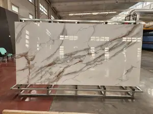 Modern Floor Tiles 3200*1600mm Marble Porcelain Wall Stone Panel Artificial Sintered Stone Slabs