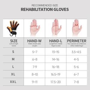 Guantes robóticos de entrenamiento para la rehabilitación de dedos en hemiplejia, ejercitador de manos, masajeador de manos para la recuperación de la función en pacientes con accidentes cerebrovasculares. - Product Image 3