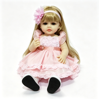 Poupée reborn personnalisée pour fille, poupée réaliste, poupée bébé en vinyle et silicone, poupée reborn habillée à la mode