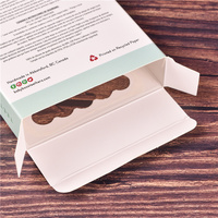 Clip de dentition en carton pour enfants, 10 pièces, boîte de rangement, Logo personnalisé, pour bricolage, idéal comme cadeau