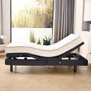 Lit médical réglable pour usage domestique, idéal pour les personnes âgées, les patients atteints de démence, les personnes ultra-obèses et les femmes enceintes. - Product Image 5
