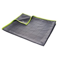 Chiffonnette de nettoyage en microfibre 30x30cm en tissu carbone pour vitres, sans peluches, sans traces, facile à nettoyer - Offre Spéciale