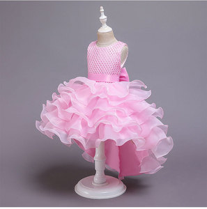 669 Little Princess Flower Girl Dress Niños Vestido <span class=keywords><strong>de</strong></span> <span class=keywords><strong>novia</strong></span> Puff últimos vestidos <span class=keywords><strong>de</strong></span> fiesta para <span class=keywords><strong>niñas</strong></span> - Product Image 3