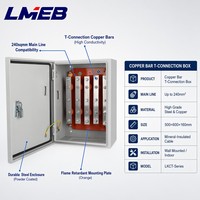 Boîte de conversion de connexion en T de type barre de cuivre IKV 240 ligne principale carrée équipement de distribution d'énergie par câble à isolation minérale