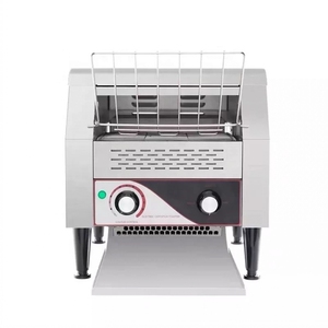 Grille-pain vertical commercial rapide TT-150 à bande transporteuse électrique pour le petit-déjeuner, idéal pour les hôtels et restaurants - Product Image 6