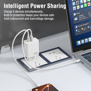 <span class=keywords><strong>Chargeur</strong></span> rapide universel 120W PD 3.0 avec ports Type-C et USB pour adaptateur de voyage - Product Image 3