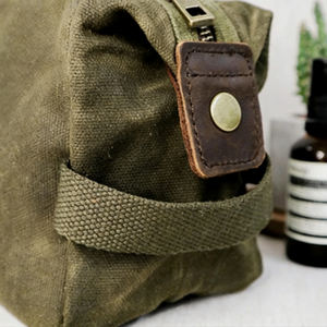 Bolsa de <span class=keywords><strong>Maquillaje</strong></span> de Lona Verde, Personalizada, al por Mayor, Duradera, Ecológica, Portátil, con Cierre, para Viajes y Cosméticos, para Chicas - Product Image 6