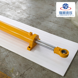 Vérin hydraulique Qiang Shun Engineering à diamètre de tige personnalisé haute pression pour applications d'excavatrices et de portes de barrière - Product Image 3