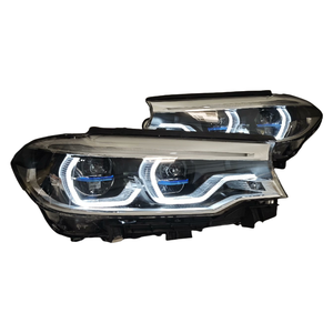 Sistemi di Illuminazione per Auto Ricambi Fari a LED per <span class=keywords><strong>BMW</strong></span> Serie 5 G38 G30 <span class=keywords><strong>530</strong></span> 525 528 540 545 Aggiornamento Fari Laser - Product Image 2