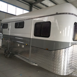 4-Horse Goose Neck Float Customized Color Comfortable Horse <b>Trailer</b> - Product Image 5