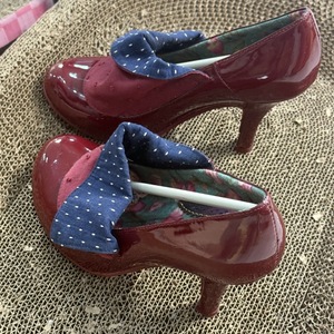 Fabricación de Zapatos de Tacón Alto para Mujer, Estilo Francés Vintage, con Punta Redonda, Diseño de Puntos, Tipo Mary <span class=keywords><strong>Jane</strong></span> - Product Image 4