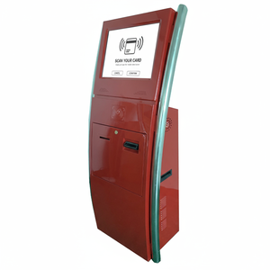 Con RFID Nfc Iso 14443 a & B Reader Wifi Self Checlout Kiosk <span class=keywords><strong>para</strong></span> verificar el hotel - Product Image 1