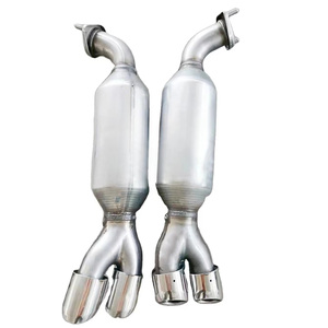 Hyundai Kia Sorento <span class=keywords><strong>2</strong></span>.4 için araba egzoz susturucu paslanmaz çelik - Product Image 1