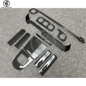 2025 Glossy Dry Carbon Fiber For Mercedes-Benz G-class W465 Twill Weave Full Set Car Interior Decoration Sticker Car Modificat - Product Image 2