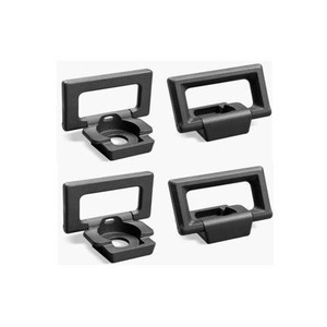 Crochets de remorquage pour Tesla Cybertruck, lot de 4, noirs, accessoires universels pour attelage de remorque de voiture - Product Image 1