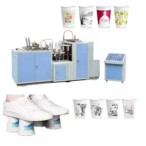 High Quality Automatic Paper Bowl Cup Cover Printing Lid Machine For Factory