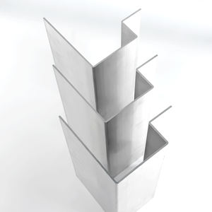 Черный l трек контроль груза логистические аксессуары Алюминиевый экструдированный алюминиевый сплав авиационный профиль l рельсового рельса - Product Image 1