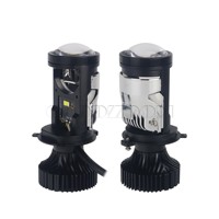 Bombillas LED para Faros Delanteros GOODZOOM Y7D H4, Mini Proyector LED, Bombilla LED para Faro Delantero H4 para Automóvil y Camioneta
