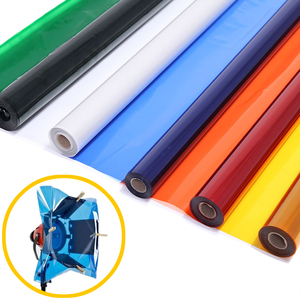 Filtre de couleur professionnel 40*50cm 15.7*19.6\" pour éclairage de scène Lumière rouge - Product Image 1