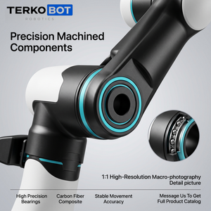 TERKOBOT E6 <span class=keywords><strong>Robot</strong></span> Collaborativo Mobile Composito con Navigazione Autonoma SLAM, Visione Artificiale e Piattaforma Flessibile per Formazione e Produzione - Product Image 5