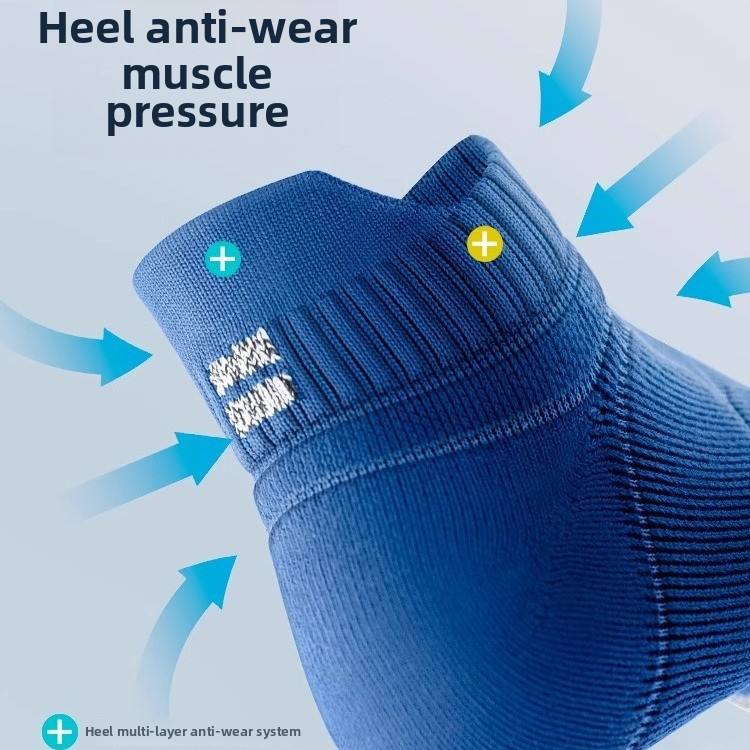 Men's Professional Running & Basketball Sports Socks-Short Summer Sweat-Absorbing Odor-Resistant Special Shock Absorption