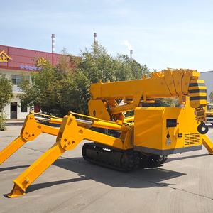 رافعة زحف صغيرة متنقلة تعمل بالوقود والكهرباء بقوة 2 3 5 8 <span class=keywords><strong>10</strong></span> 12 طن رافعة متداخلة هيدروليكية صغيرة سعر رافعة العنكبوت الصغيرة - Product Image 4