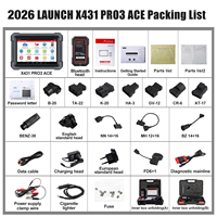 LAUNCH X431 PRO3 ACE Herramienta de Diagnóstico Inalámbrica de Sistema Completo con Mapeo de Topología OEM DBScar VII y Escáner de Codificación de ECU