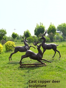 Escultura <span class=keywords><strong>de</strong></span> ciervo <span class=keywords><strong>de</strong></span> bronce fundido relieve <span class=keywords><strong>de</strong></span> bronce forjado personalizado retratos <span class=keywords><strong>de</strong></span> personajes folclóricos ganado Ejército Rojo campana <span class=keywords><strong>de</strong></span> bronce cobre t - Product Image 3