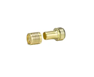 1/2 inch 3/4 inch Brass body Brass Clincher Hose Couplings with iron claw