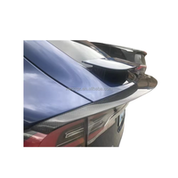 2016-2020 pour Tesla Model X Style amélioré aileron arrière en Fiber de carbone Kit de carrosserie d'aile pare-chocs aileron de coffre arrière