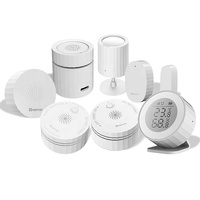 Nouveau système de sécurité à domicile capteur de mouvement PIR Mini détecteur de fumée Co détecteur capteur de température et d'humidité intérieures