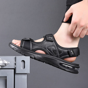 Sandalias de Hombre para Exteriores, Punta Abierta, Parte Superior de Textil, Suela de Goma, Transpirables, Calzado Deportivo Informal - Product Image 3