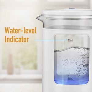 2L Glass Electric <b>Kettle</b> with Stainless Steel Heating Plate Fast Boiling Water Heater Water <b>Kettle</b> for Household Kitchen - Product Image 6