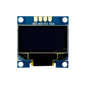 0.96 इंच i2c माइक्रो पैनल 128x64 lcd स्क्रीन sd1306 ड्राइवर वाला डिस्प्ले मॉड्यूल