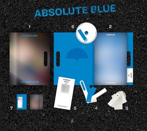 LE SSERAFIM PUREFLOW COMPACT อัลบั้มสตูดิโอชุดที่ 2 ของแท้ อัลบั้มซีดีเคป๊อป โฟโต้บุ๊ค โฟโต้การ์ด โปสเตอร์ ของขวัญ - Product Image 4