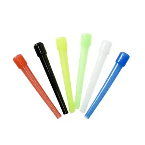 LOMINT 90mm Disposable Hookah Mouthpieces Shisha Mouth Tips Plastic Mix Color Individually Wrapped Accessories Wholesale LM-M008