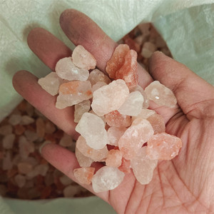 كتل ملح الهيمالايا الوردي ، صخور ملح كريستالية محببة - Product Image 4