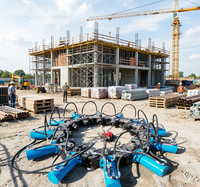 Machine à briser les pieux en béton de 1600 mm avec conception silencieuse pour les projets de démolition de bâtiments urbains