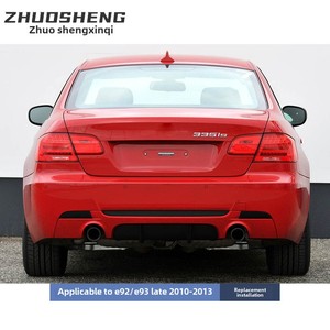 For 10-13 3 Series E92 E93 Late Model Two-<b>Door</b> Convertible Front Bumper Lip & Rear Side Sills Upgrade New Condition ZSXQ152 New - Product Image 5