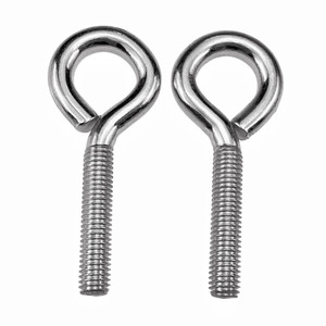 Boulons à œil en acier inoxydable Xinte M3 M4 M5 M6 M8 M10 à extrémité fermée avec crochets pour usage industriel - Product Image 4