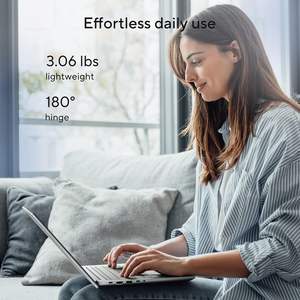 ขายส่ง Chromebook Cx14 แล็ปท็อป 14 นิ้ว หน้าจอสัมผัส FHD แรม 8GB หน่วยความจำ 256GB EMMC ชิปประมวลผล Intel Celeron ช่องเสียบเสียง 3.5 มม. รับประกัน 1 ปี - Product Image 2