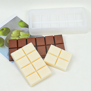<b>Silicone</b> Chocolate Mold Rectangle 12 Cavities For DIY <b>Baking</b> Cake Decoration Cookie Ice Cube Mold - Product Image 4