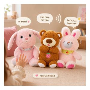 OEM Peluche Ours Intelligent IA, Jouet Doux Interactif avec Chat Vocal et Contes, pour Enfants, Vente en Gros et Distribution - Product Image 1